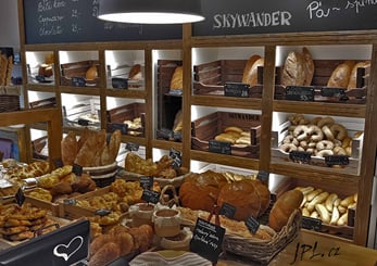 Stojan na pečivo BREAD - Pekařství Jílek - design SKYWANDER