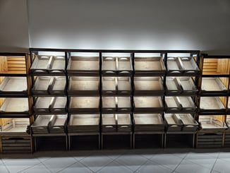 Regál na zboží KOLONIÁL  - PLATOVÝ - 20240812_204239