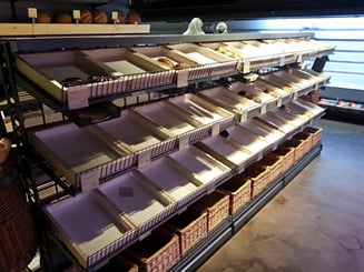 Bedýnka pod koblihy 40x30x5,5 cm - Bedýnky na kusové pečivo a dorty