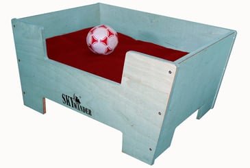 pelíšek pro psa ALBI 100x80cm - Pelech 2 bílý L