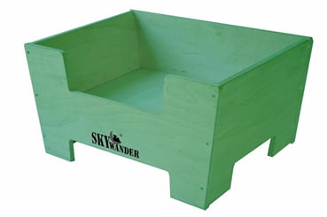 pelíšek pro psa ALBI 100x80cm - Pelech 2 zelená L
